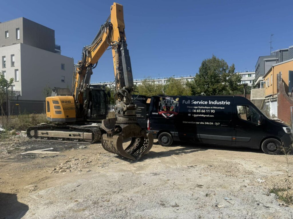 Camion intervention sur paris