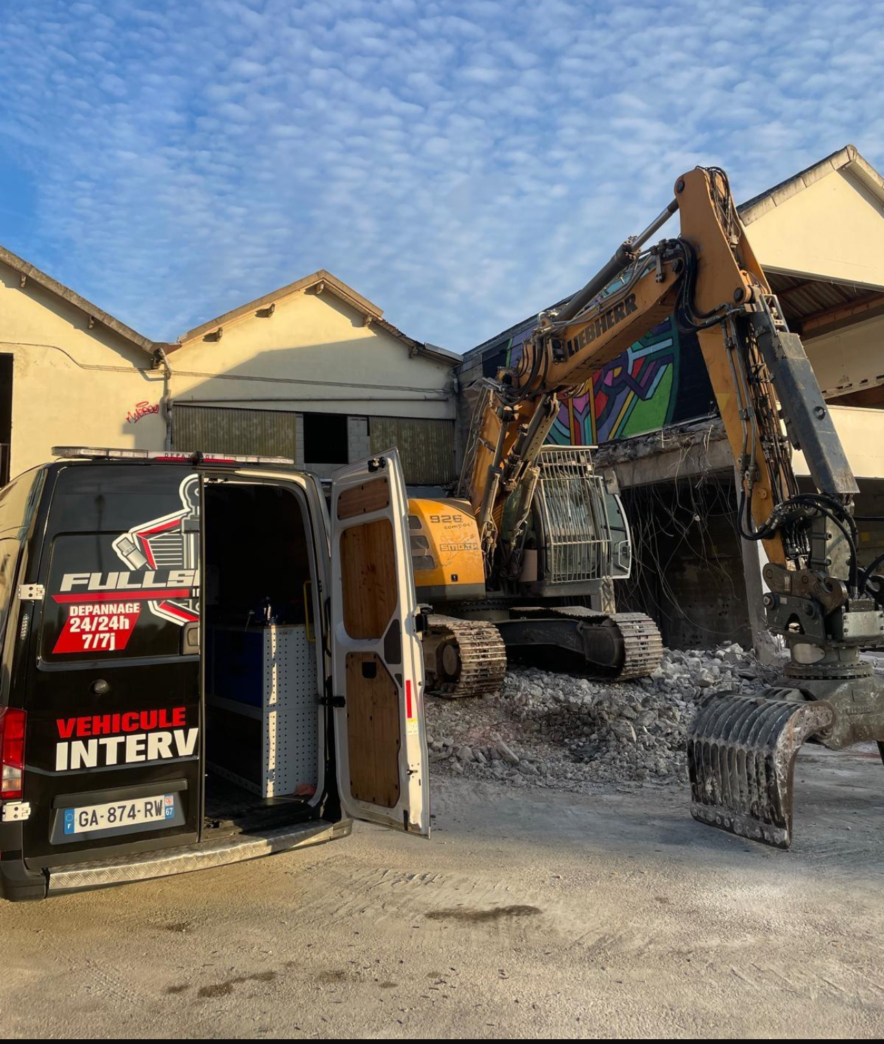 depannage liebherr