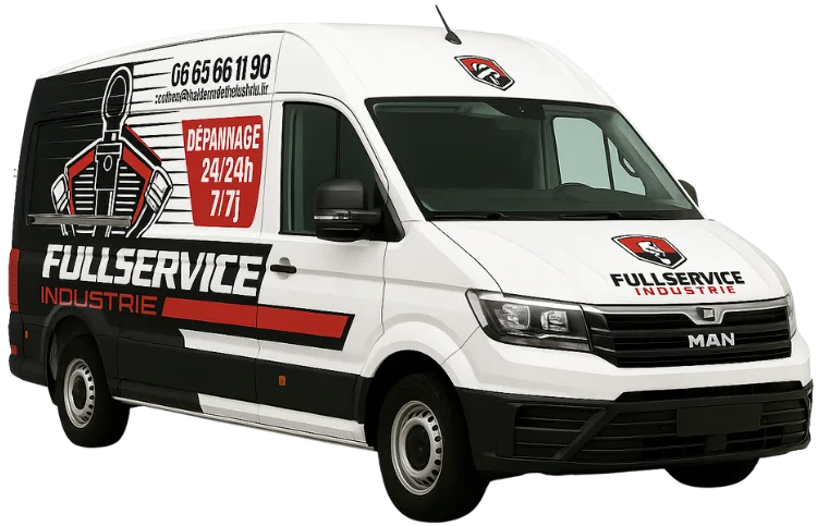 Camion-atelier Full Service Industrie équipé pour le dépannage hydraulique sur site