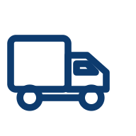 Icône dépannage sur chantier : camion-atelier
